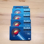 Scotch BX/90 Audio Cassette Tapes New Lot Of 5. Fixed Price $25.00.