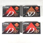 Lot Of 3 Tdk D90 High Output Cassette Tapes Type 1/IEC1 + SD110 Bias New. Fixed Price $16.99.