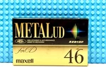Maxell Metal Ud 46 1992 Japan Type Iv Blank Cassette Tape (1) (sealed). Fixed Price $38.69.