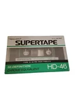 Vintage Realistic Radio Shack Supertape Hd 46 Cassette Tape,type 2.NEW & Sealed.. Fixed Price $17.99.