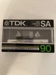 Tdk SA-90 High Position Type Ii Blank Cassette Tape 1985 Japan Nos New Sealed. Fixed Price $12.95.