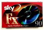 Sky Fx 90 Ferric Audio Cassette Blank Tape Sealed Made In Uk Type. Fixed Price $13.99.