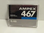 Ampex 467 R-46 R46 Certified Mastering Audio Tape Cassette New. Fixed Price $5.00.