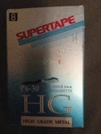 Supertape P6-30 Mp 8MM Video Cassette (30 Min 60 Lp) Tapes Pack. Fixed Price $11.99.