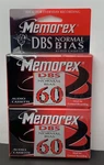 Memorex Dbs Normal Bias Audio Cassette 2 Pack 60 Minutes New Sealed Blank. Fixed Price $9.99.