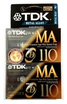 Tdk 110 2 Pack For Cd Audio Cassette Blank Tape Sealed Made In Japan Type Iv. Fixed Price $49.99.