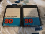 Kmart Blank 8 Track Tapes Cartridges 2 Pack , 90 Minutes. Fixed Price $9.00.