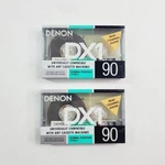 Denon DX1 90 Normal Position Type Blank Audio Cassette Tapes Japan New Nos. Fixed Price $49.99.