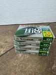 4 Pk-fujifilm HI8 Camcorder 120 Mp Professional Grade Video Cassette Tapes. Fixed Price $29.99.