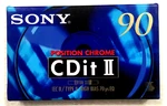 Sony Cdit Ii 90 Audio Cassette Blank Tape Sealed Made In Japan Type V1. Fixed Price $12.99.