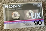 New Sony Ux 90 Microfine Uniaxial High Bias Type Ii Audio Cassette Tape. Fixed Price $15.75.