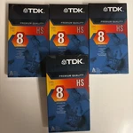 Tdk T-160 Premium Quality 8HR Vhs Tapes Video Cassette Blank 4 New Sealed. Fixed Price $19.99.