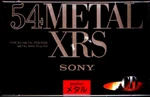 Sony Metal Xrs 54 Type Iv Position Cassette Tape 2 Pack. Fixed Price $49.99.