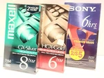3X New Maxell Silver T-160 /hgx-gold T-120 Sony Blank Vhs Vcr Tapes. Fixed Price $8.29.