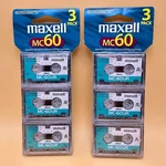 Pack Maxell MC-60 Ur Microcassette Blank Minute Audio Tapes New Sealed. Fixed Price $22.50.