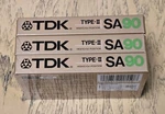 (3) 1987 Tdk SA90 Type Ii High Bias Resolution Blank Audio Cassette Tapes Japan. Fixed Price $42.00.