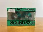 Teac Sound 52GR Blank Metal Reel Cassette Tape Normal Position New From Japan. Fixed Price $298.88.