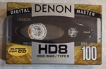 Denon HD8 100 (1993) Type Ii/high Bias Minute Blank Tape Sealed Japan. Fixed Price $24.00.