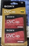 Sony Dvc Hd 2 Pack 63 Minute Mini Digital Video Cassette New. Fixed Price $17.99.