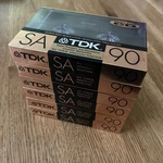 Tdk Sa 90 Type Ii Blank Cassettes (qty 6) New Sealed. Fixed Price $58.00.