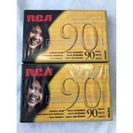 Rca RC90 Blank Audio Cassette Tapes Min Kit Of 2 New Sealed. Fixed Price $8.16.