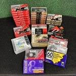 Blank Audio Cassette Tapes Lot Of 36 New Sealed Tdk Sony Maxell Xlii. Fixed Price $89.99.