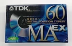 Tdk Metal Tape Cassette Min MAEX-60 Super Precision Type Iv Japan. Fixed Price $74.00.