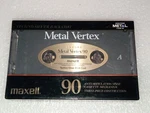 Maxell Metal Vertex MV90 Audio Cassette Tape Type Iv New Sealed. Fixed Price $327.84.