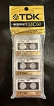 Tdk Microcassette Mc 60 Tape 3 Pack Minutes Dictation & Answering Machines. Fixed Price $7.41.