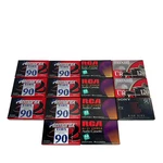 Lot 14 Sealed Audio Cassettes 60 90 120 Memorex Rca Maxell Normal Sony High Flaw. Fixed Price $13.59.