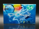 Tdk CDING-2 54 Blank Audio Cassette Tape Type Ii High Bias Japan 1998. Fixed Price $15.99.
