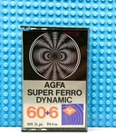 Agfa Superferro Dynamic 60 + Type Blank Cassette Tape (1) (used). Fixed Price $13.49.