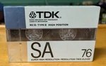 Tdk SA76 Blank Cassette Tape Type Ii New Super High Resolution. Fixed Price $14.99.