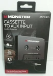 Monster Cassette To Aux Input Audio Adapter Play Phone Device 3.5MM. Fixed Price $14.95.