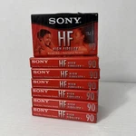 Lot Of 7 Sony HF90 Type 1 Normal Bias Hi-fi Blank Cassette Tapes Minute New. Fixed Price $14.99.