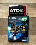Tdk Cd Bass Heavy Performance 120 Minute Blank Audio Cassette New Pack. Fixed Price $12.00.