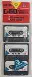 Sentry / Audio Cassette Tapes C-60 3 Pack Minutes New & Sealed. Fixed Price $9.75.