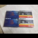 (2) New Sony C-60HFB, HF-60. Fixed Price $21.33.