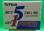 Lot Of 6 Fuji Dr-i Normal Bias 90 Minutes Audio Cassette Tapes Factory Sealed. Fixed Price $10.80.
