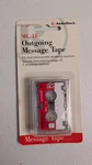 Radioshack MC-15 Outgoing Message Tape 43-409 Microcassette New Sealed Nos. Fixed Price $15.00.