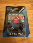 Vintage Maxell HP-200 Lightweight Stereo Headphones W/ Ur 60 Cassette Tape New. Fixed Price $12.00.
