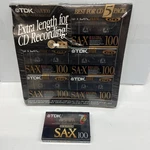 Rare Vintage Lot Of 6 Tdk SA-X100 Type High Bias Cassette Tape Iec/ii 2. Fixed Price $99.00.
