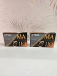 (2) New Sealed Tdk MA110 Metal Bias Type Iv Blank Cassette Tapes Fast Shipping. Fixed Price $39.25.