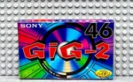Sony Gig 2 46 1995 Japan Type Ii Blank Cassette Tape (1) (sealed). Fixed Price $23.39.