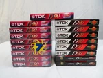 Tdk D90 Japan New Lot Of 17 High Output Ieci Type Cassette Tapes Sealed 2 D60. Fixed Price $42.49.