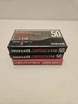 Maxell Capsule Ud Ii 50 Min Lot Of 2 Plus Memorex Dbs 60 (new Sealed). Fixed Price $26.99.