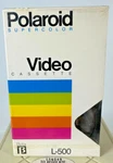 Polaroid Supercolor L-500 Beta Blank Tape New Factory Sealed. Fixed Price $17.50.