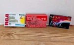 4 Nos Sealed Blank Cassette Tapes 60 90 Minutes Rca, Fuji Dr-i, Walmart Brand. Fixed Price $21.95.