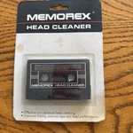 Vintage Memorex Cassette Head Cleaner New Old Stock Sealed Package. Fixed Price $7.99.