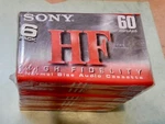 Sony Minute Cassette Tapes Normal Bias Pack Nib C-60HFC Hi Fidelity 202K. Fixed Price $9.99.